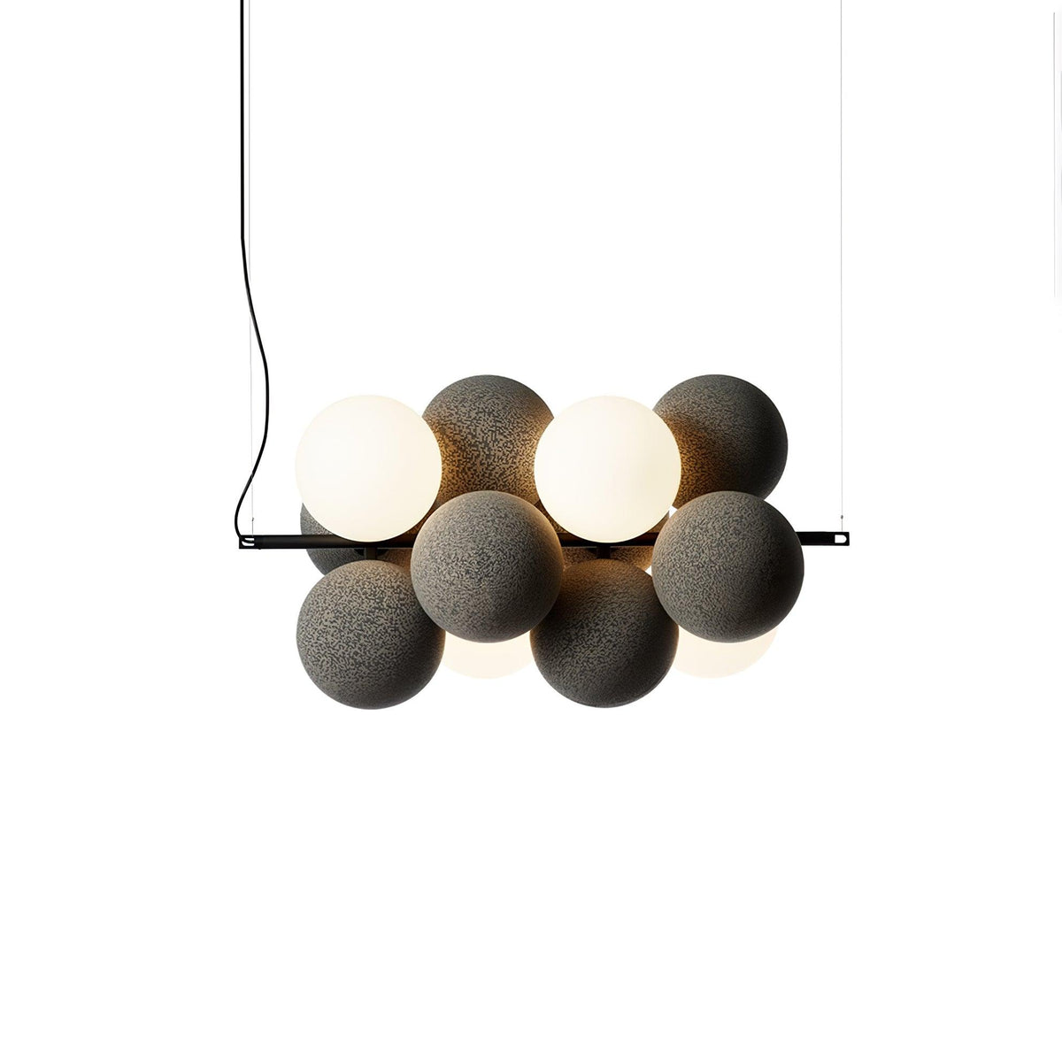 Blanor Industriële artistieke hanglamp