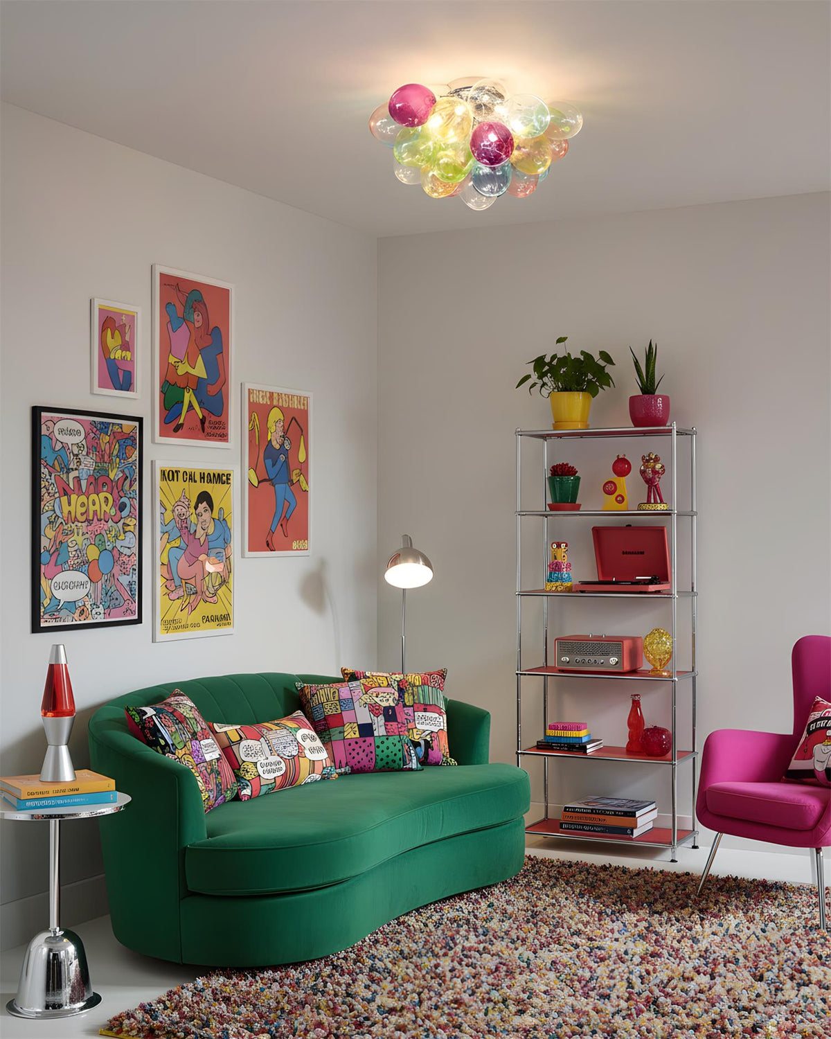 Lucella vlakke plafondlamp
