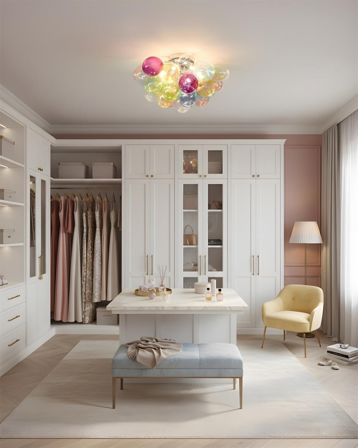 Lucella vlakke plafondlamp