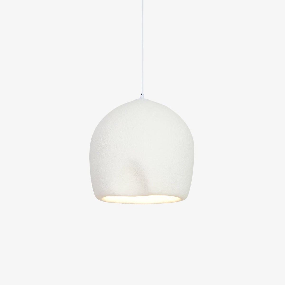 Nuo hanglamp Plaster Ronde Koepel Wabi Sabi