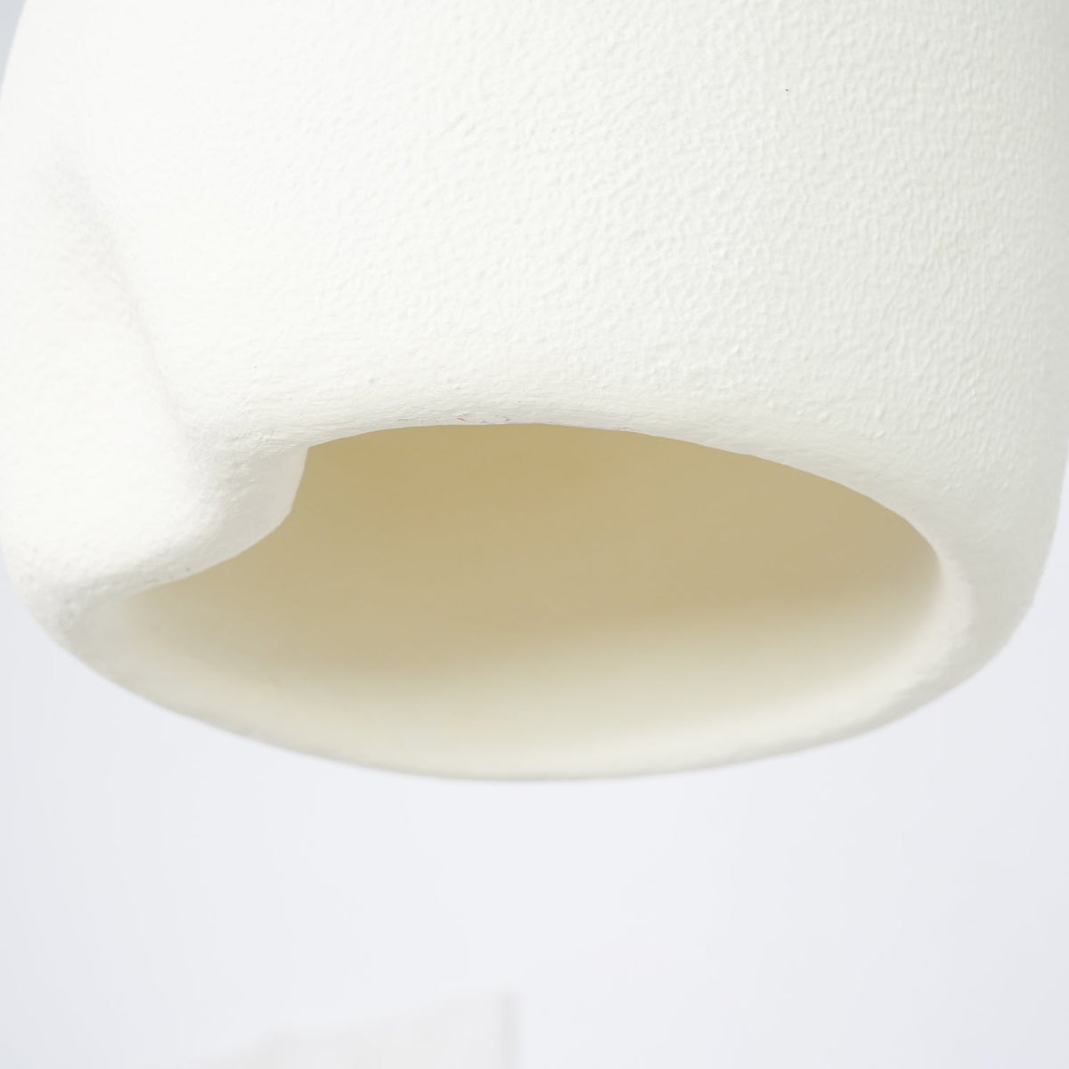 Nuo hanglamp Plaster Ronde Koepel Wabi Sabi