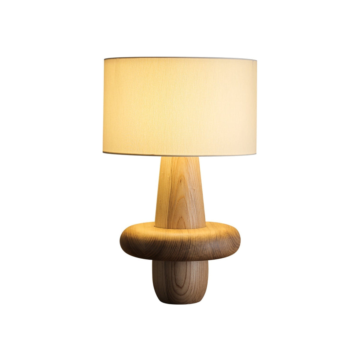Ring minimalistisch Houten tafellamp