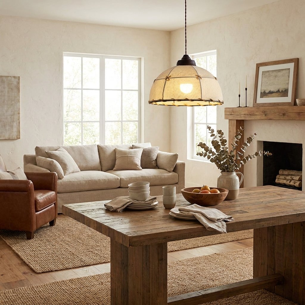 Graftford Stoffen hanglamp