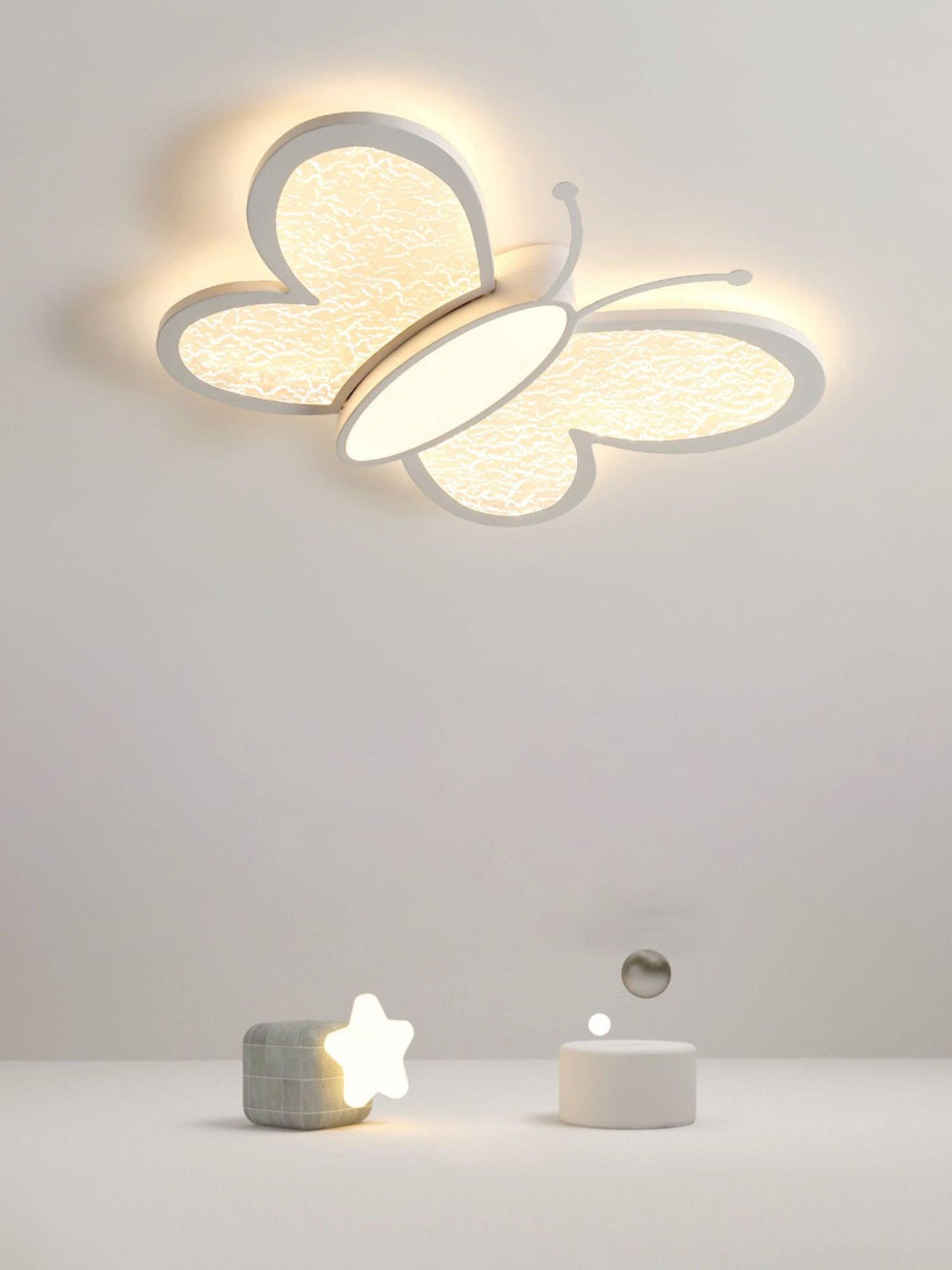 Dael Noordse kunst vlinder-plafondlamp