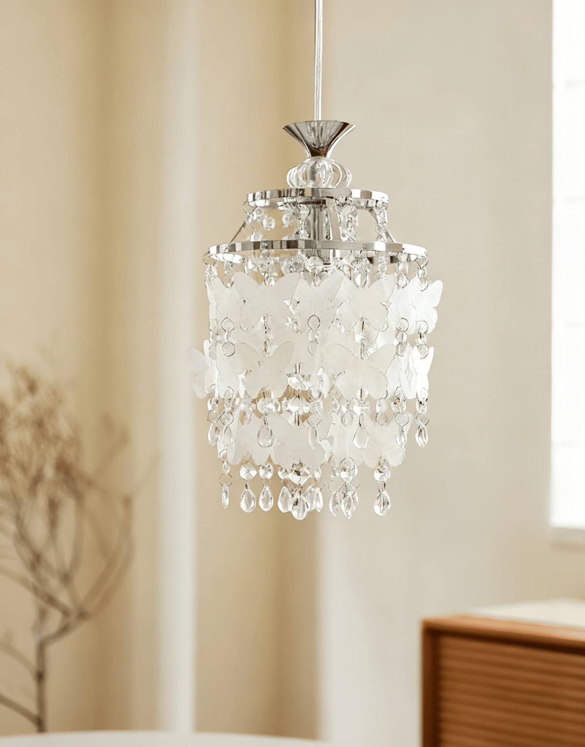 Quenby Butterfly kristal hanglamp