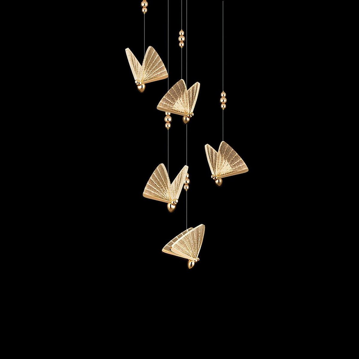 Elaaneria Moderne hanglamp met vleugelvorm
