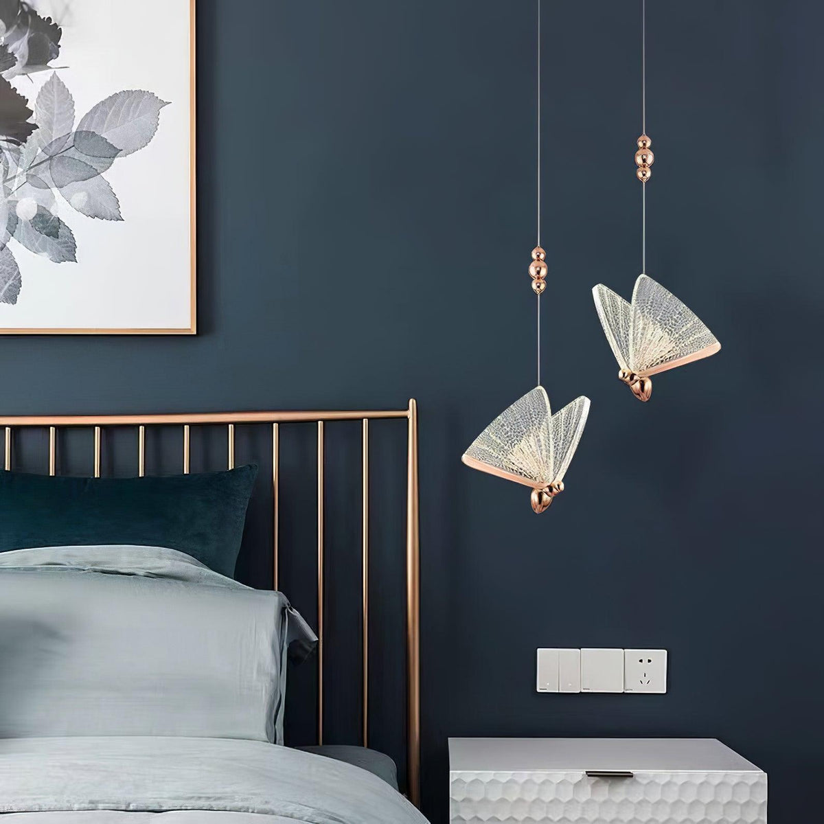 Elaaneria Moderne hanglamp met vleugelvorm