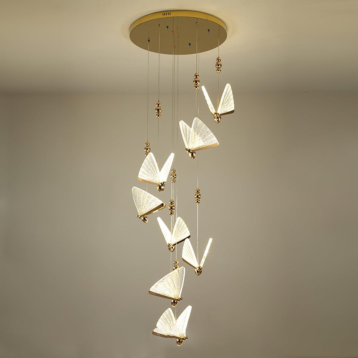 Elaaneria Moderne hanglamp met vleugelvorm