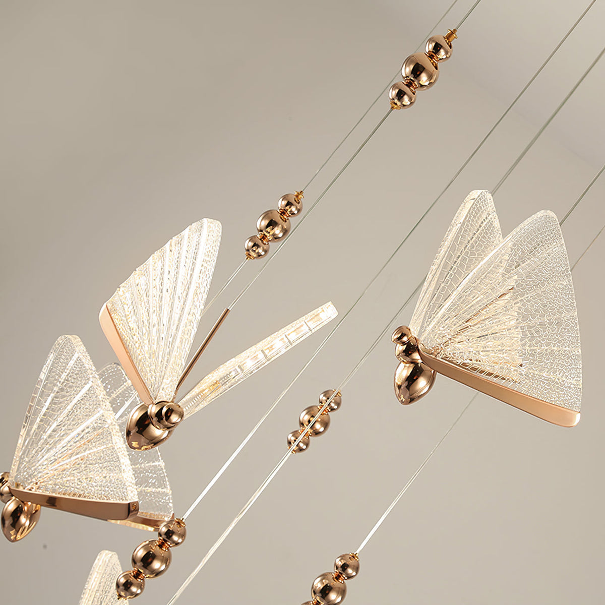Elaaneria Moderne hanglamp met vleugelvorm