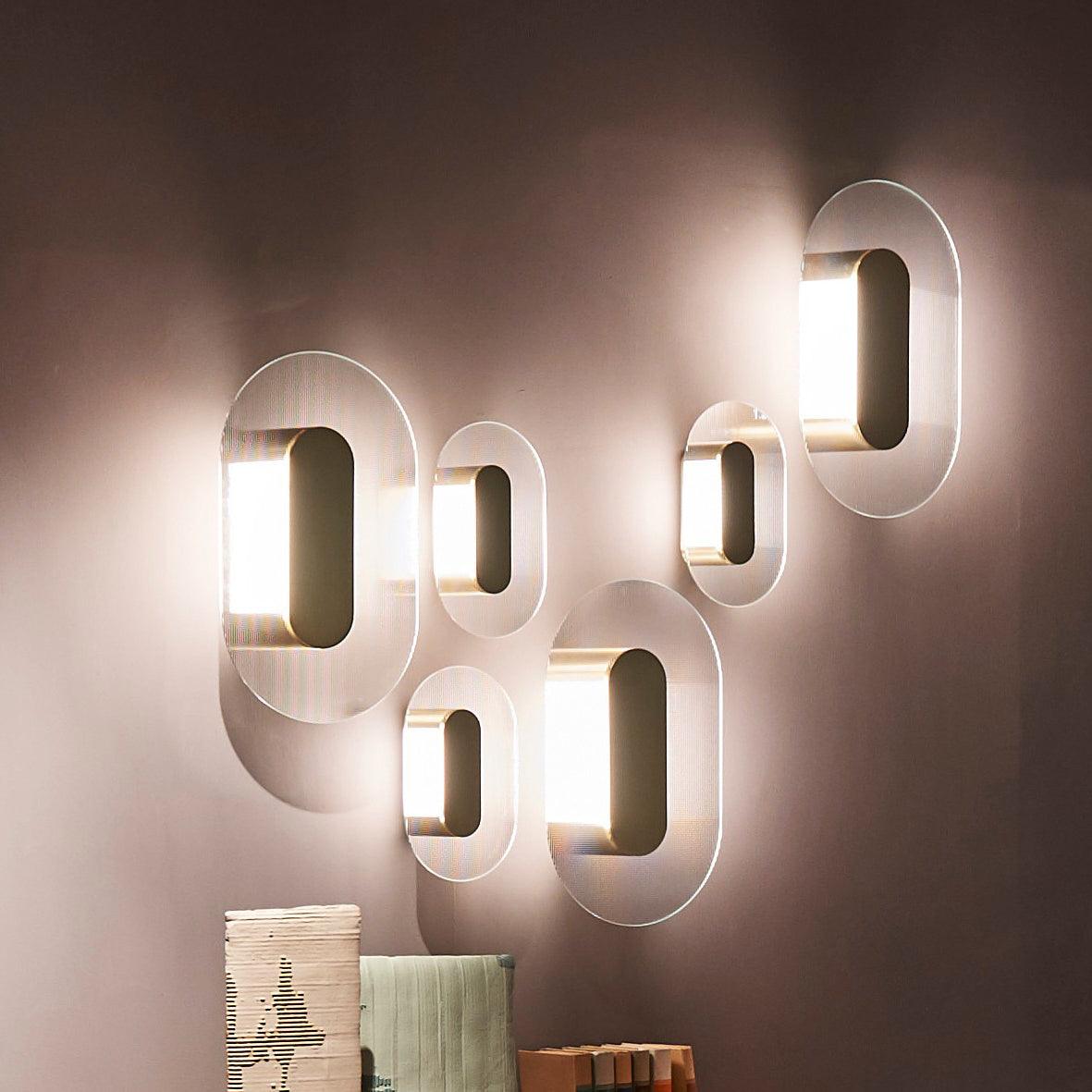 Dexven Premium Noords Kunst Knopglas wandlamp van glas