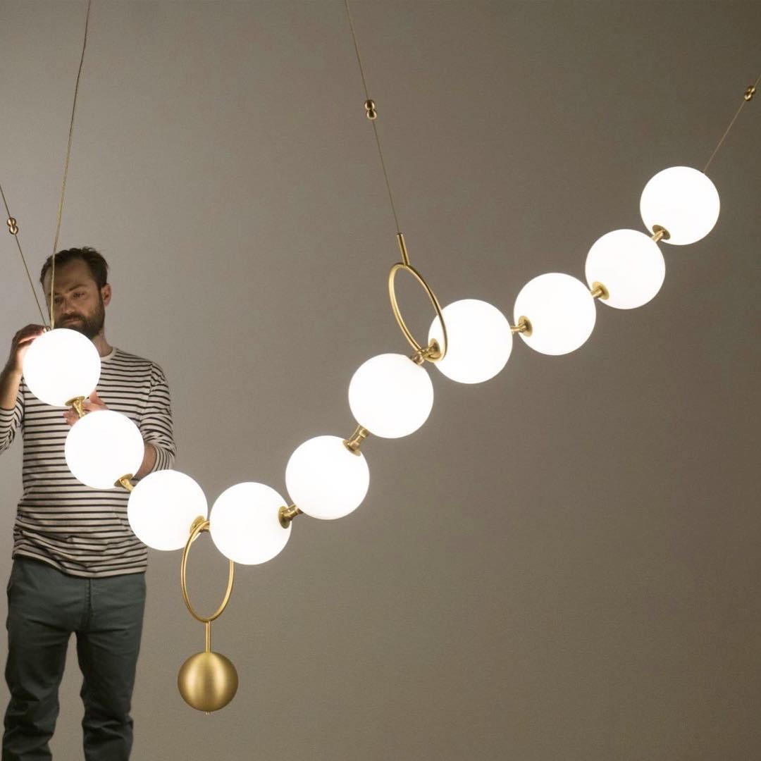 Eirinielle Hanglamp Halsketting Glas