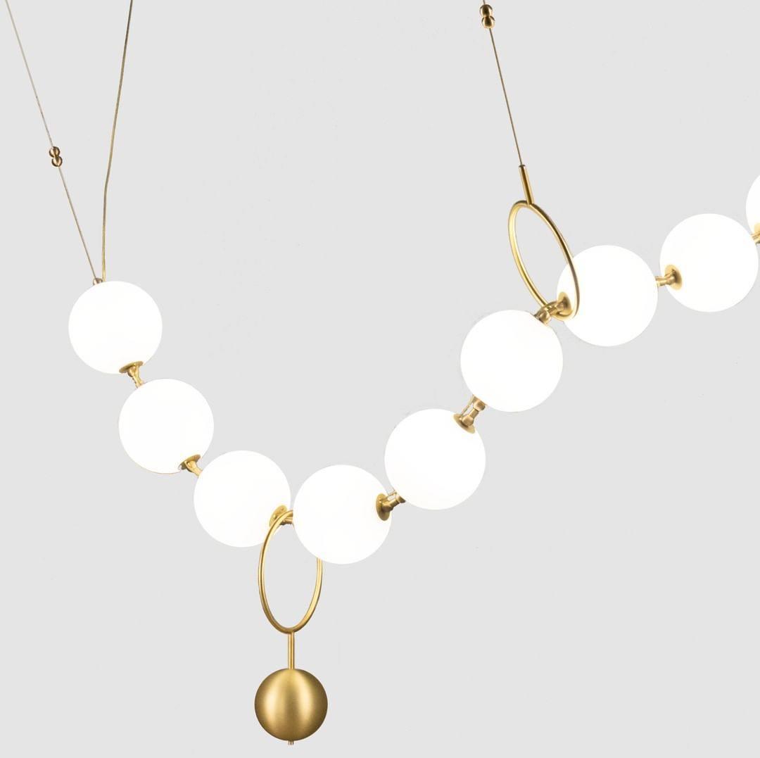 Eirinielle Hanglamp Halsketting Glas