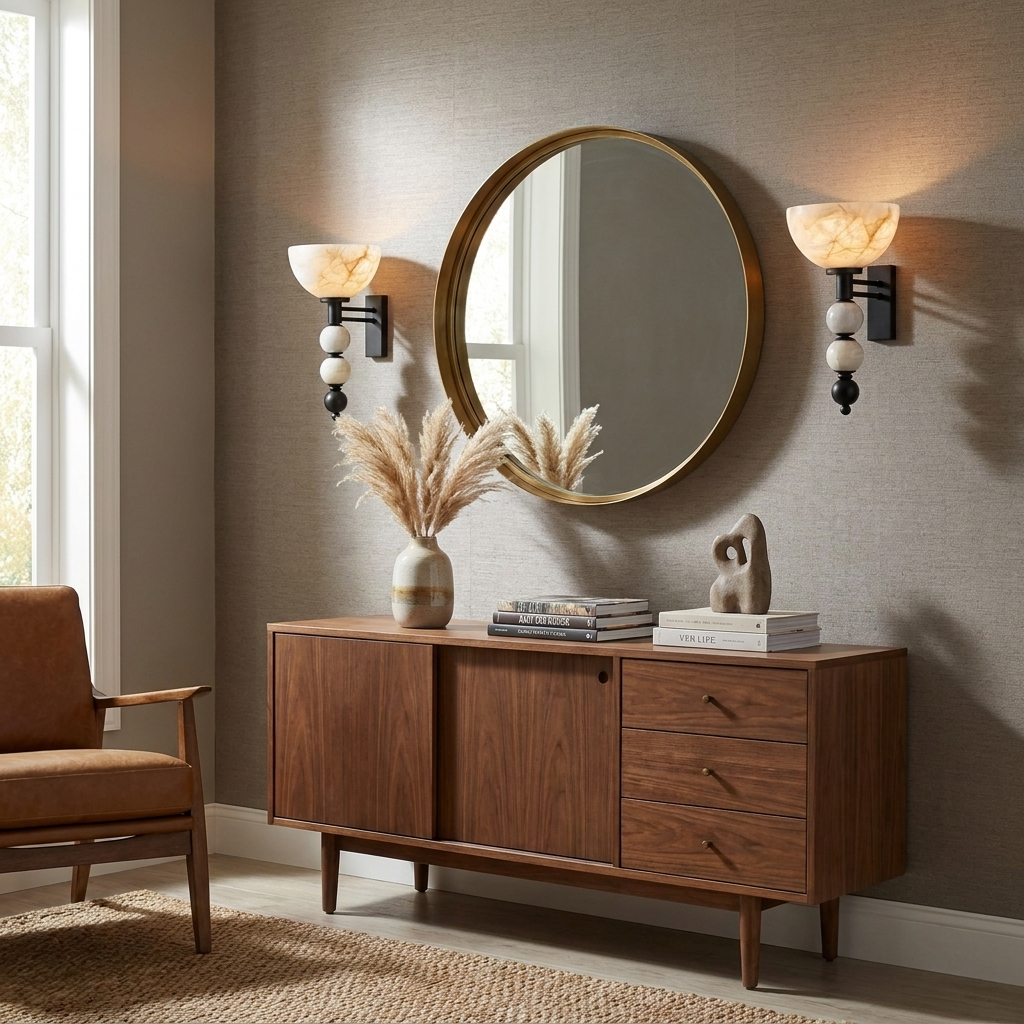 Loxhurst Albasten wandlamp