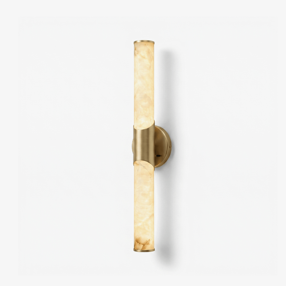 Alarisse albast Tube wandlamp