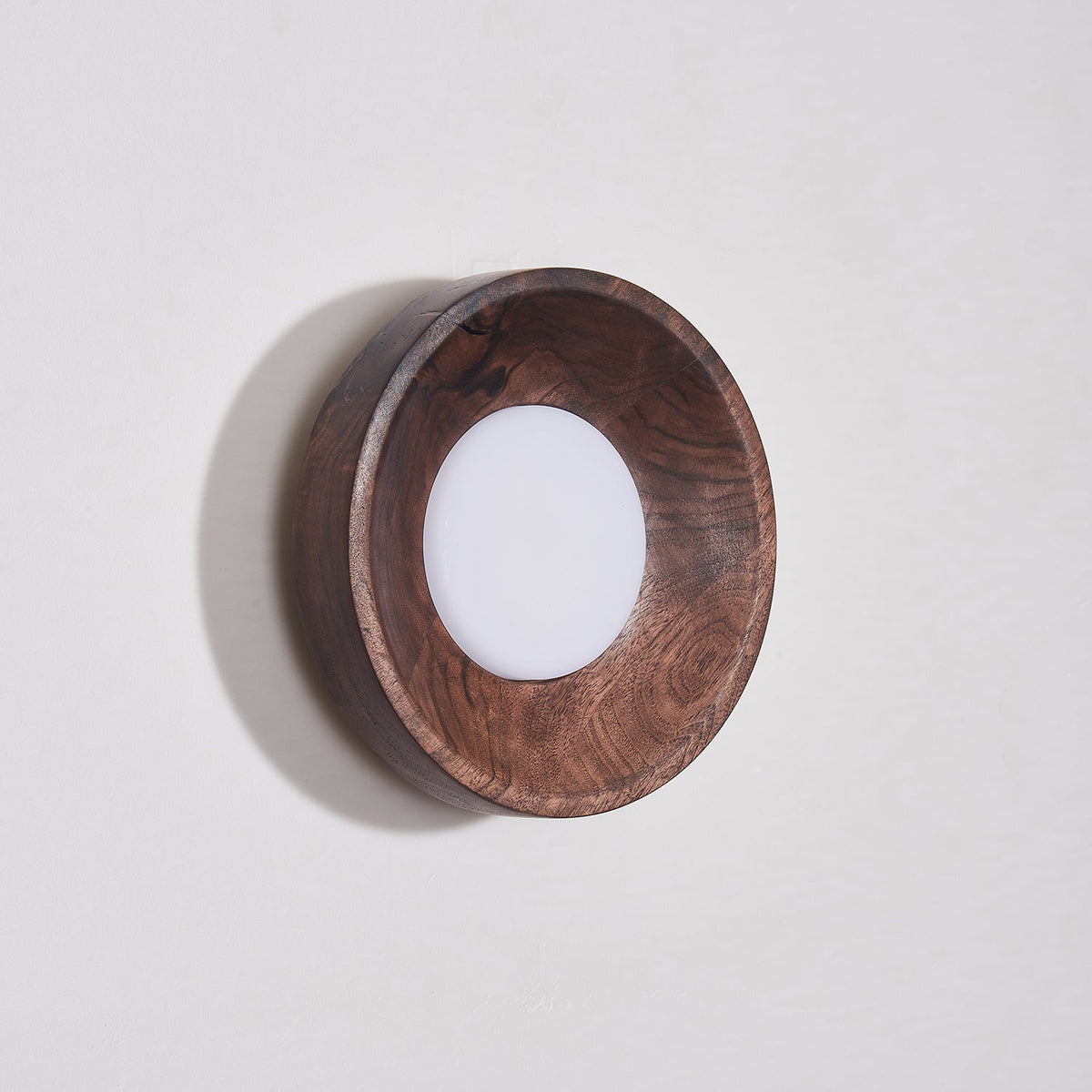 Aldaora Wandlamp Walnoot Hout Acryl