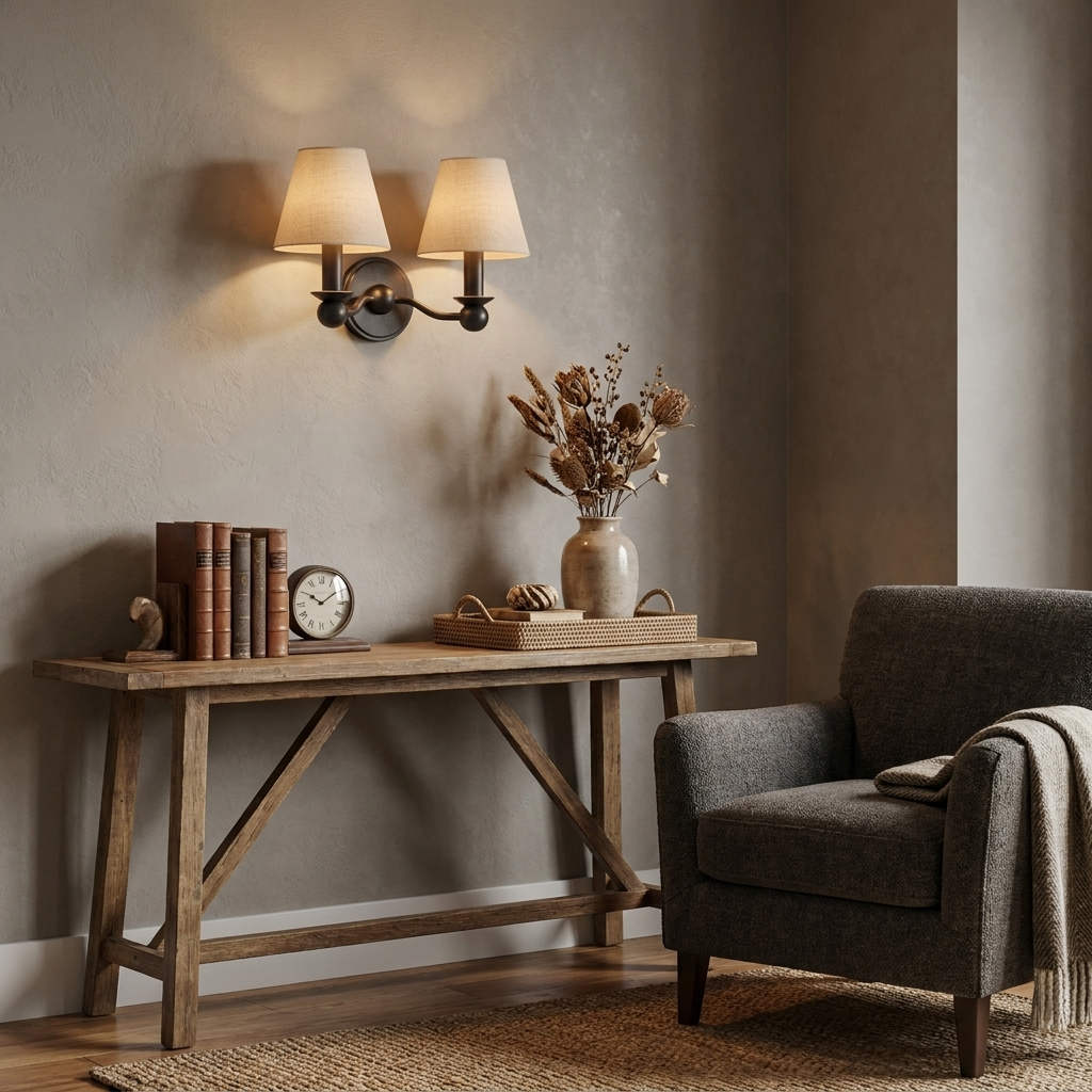 Evermont stoffen wandlamp