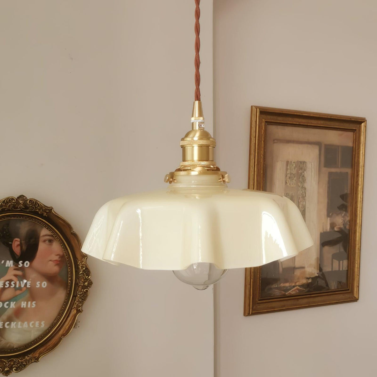 Liorivora hanglamp French Flower voor eetkamer