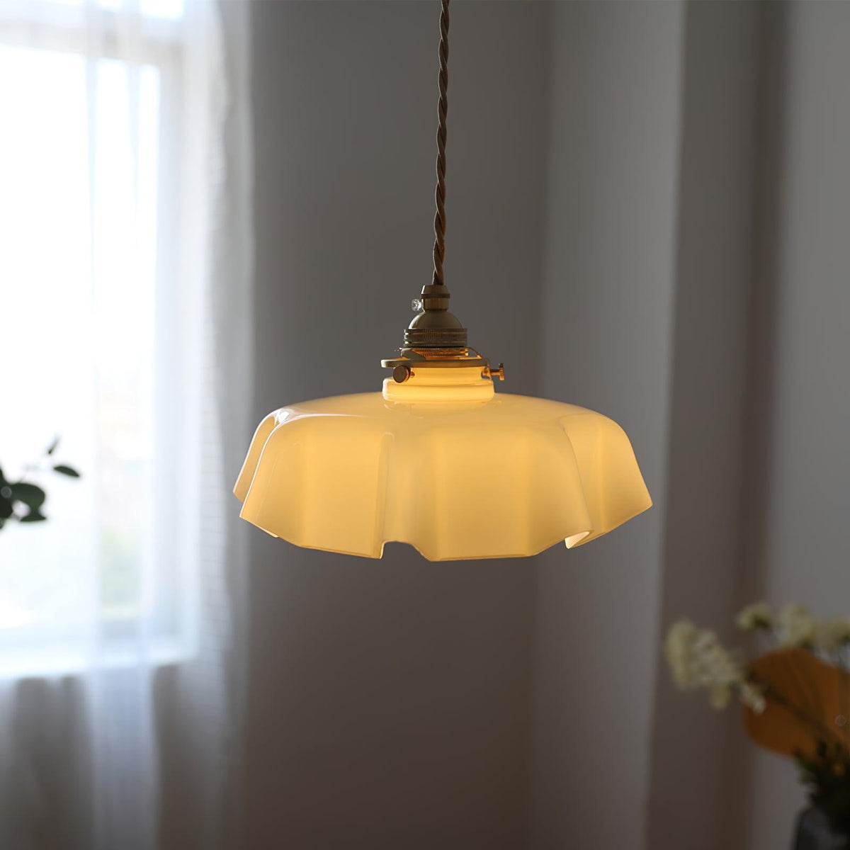 Liorivora hanglamp French Flower voor eetkamer