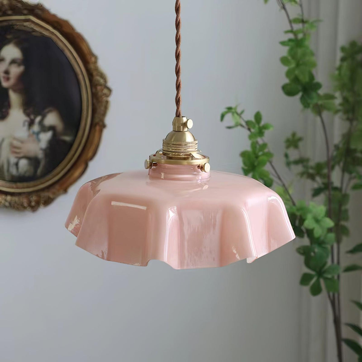 Liorivora hanglamp French Flower voor eetkamer