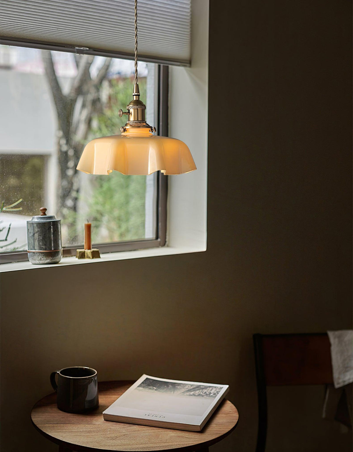 Liorivora hanglamp French Flower voor eetkamer