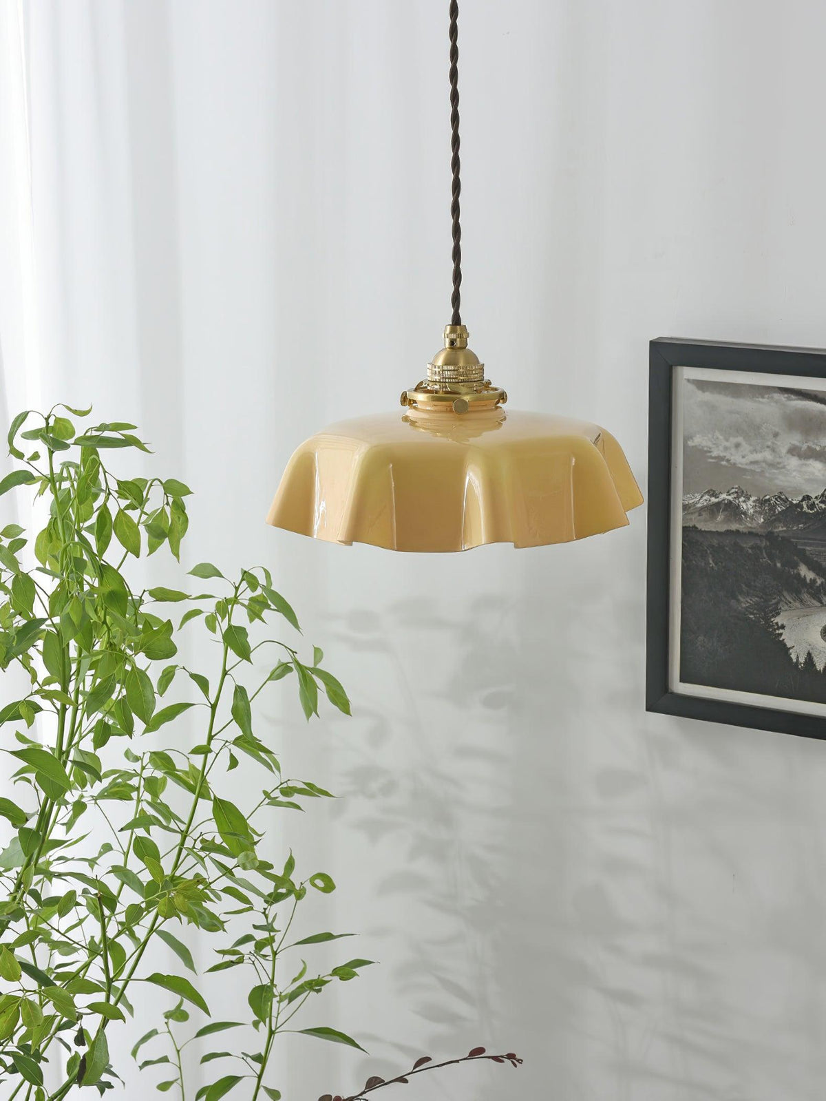 Liorivora hanglamp French Flower voor eetkamer