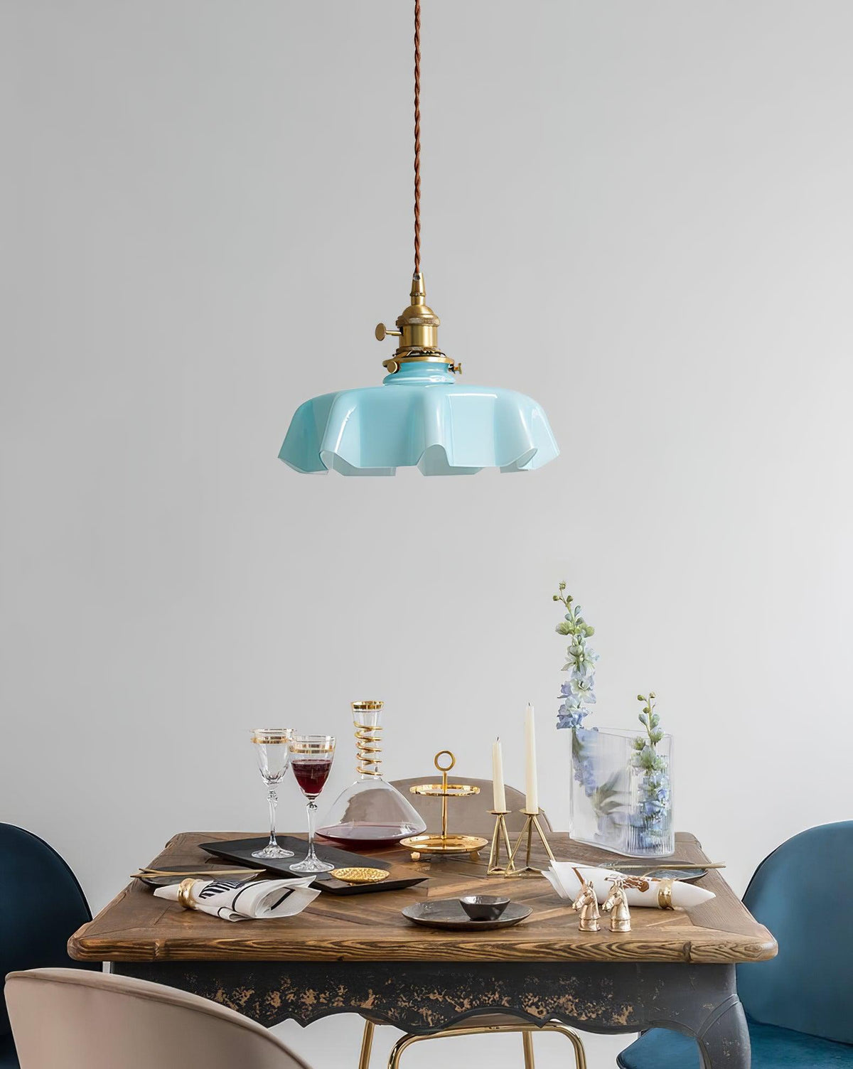 Liorivora hanglamp French Flower voor eetkamer