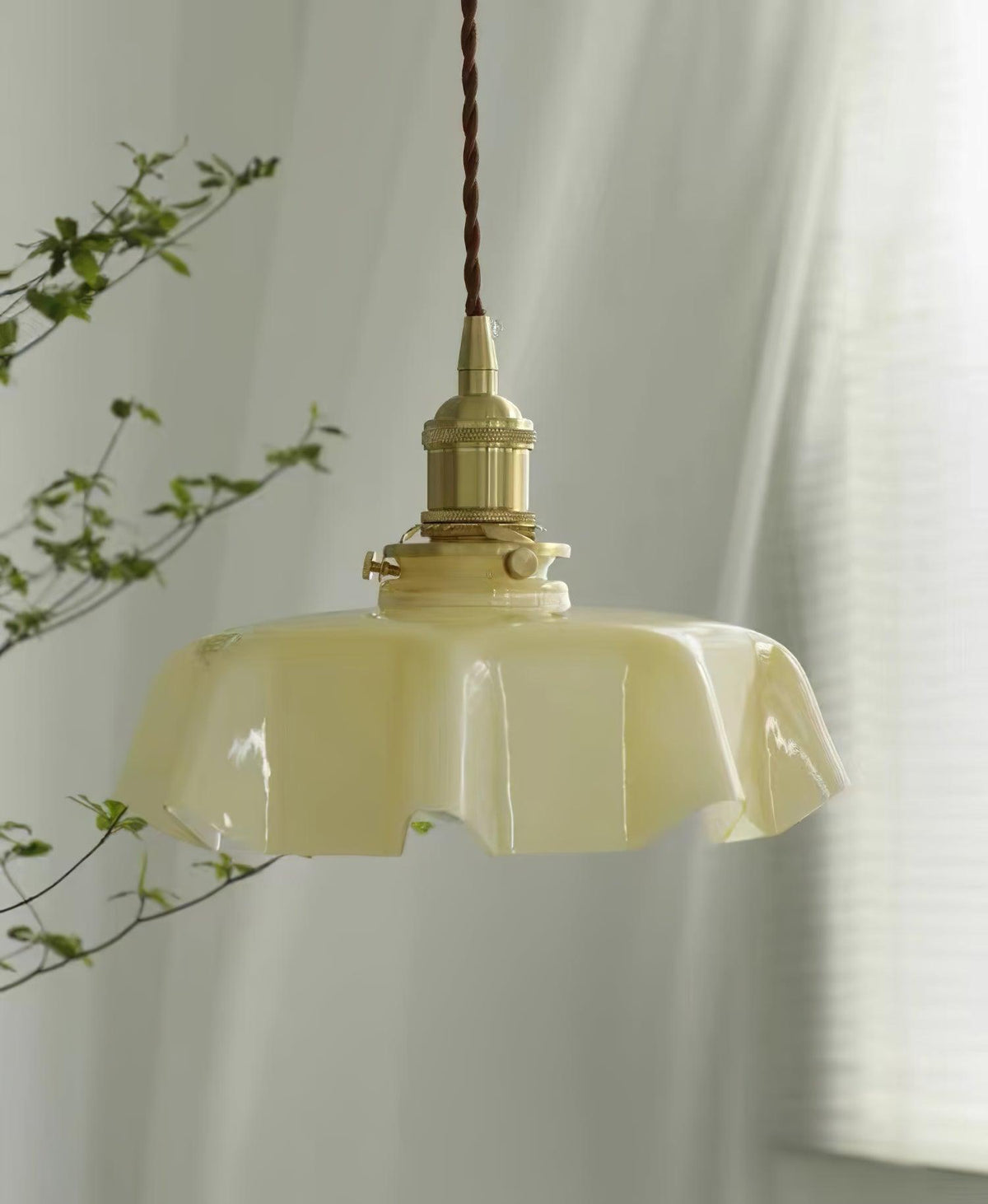 Liorivora hanglamp French Flower voor eetkamer