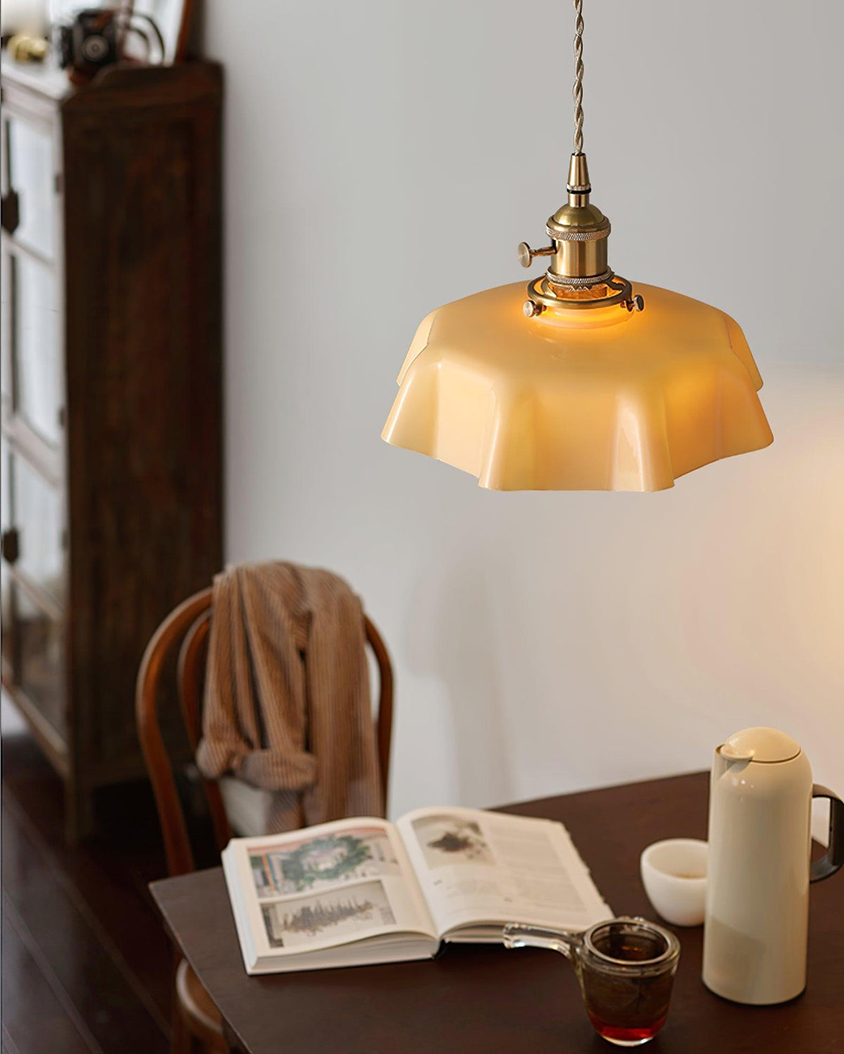 Liorivora hanglamp French Flower voor eetkamer