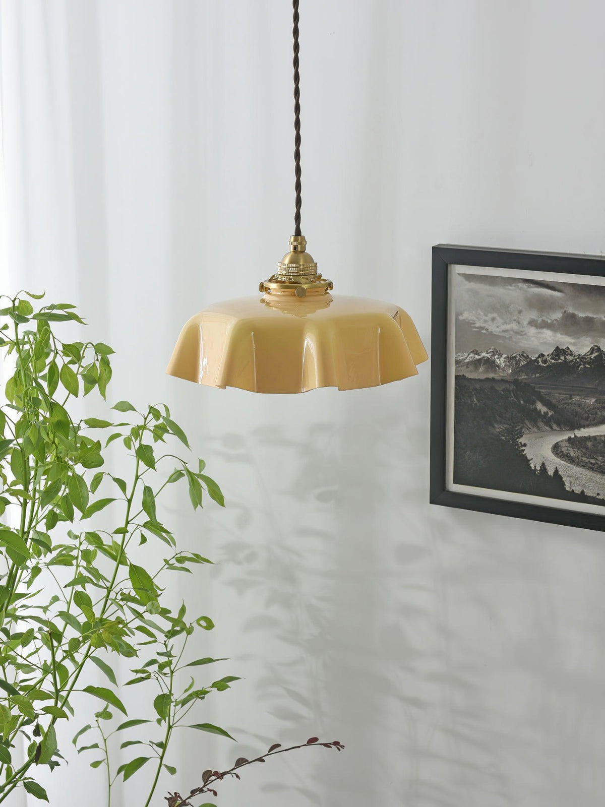 Liorivora hanglamp French Flower voor eetkamer