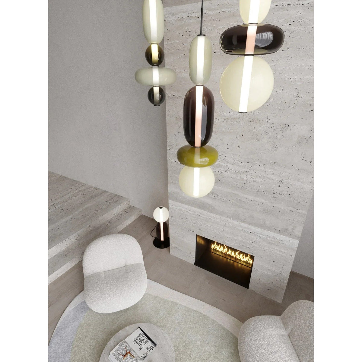 Velinian glas kroonluchter
