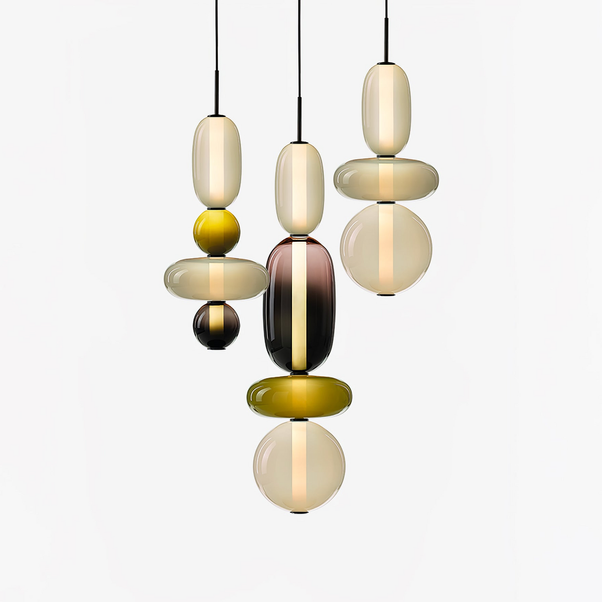 Lioraena Candied glas Cluster hanglamp