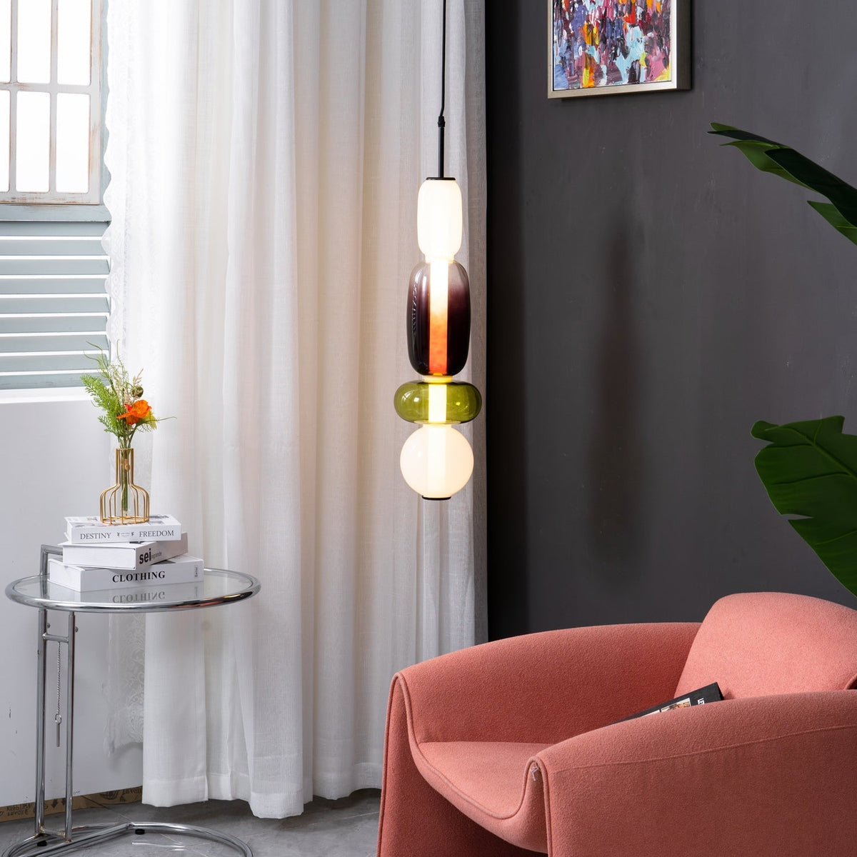 Eiriniella Candied glas hanglamp