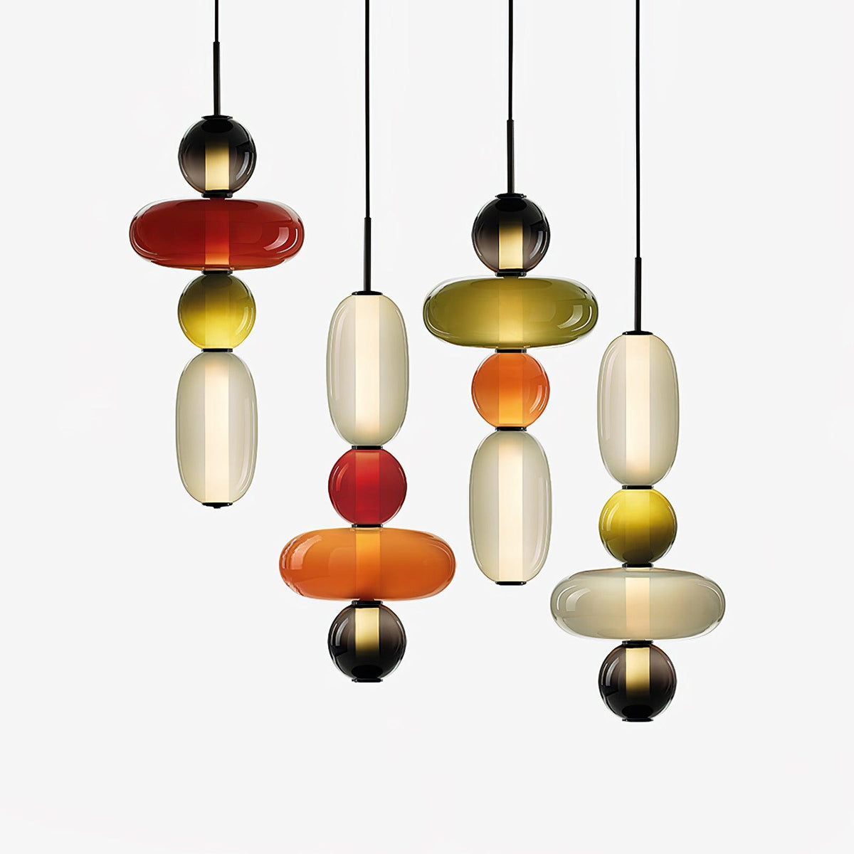 Lioraena Candied glas Cluster hanglamp