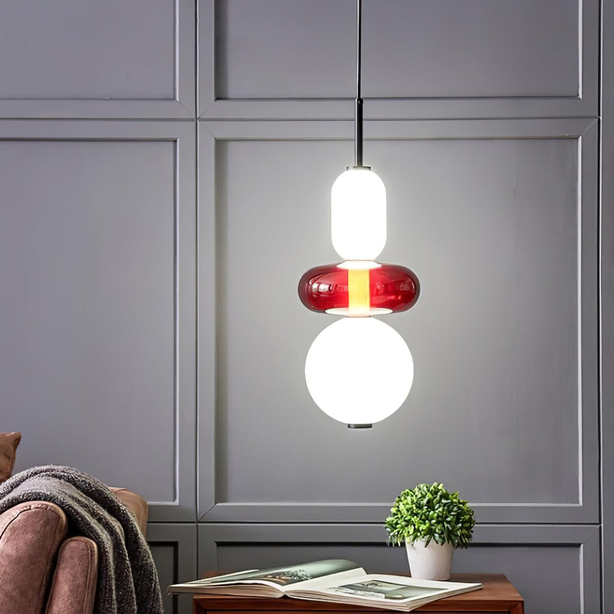 Eiriniella Candied glas hanglamp