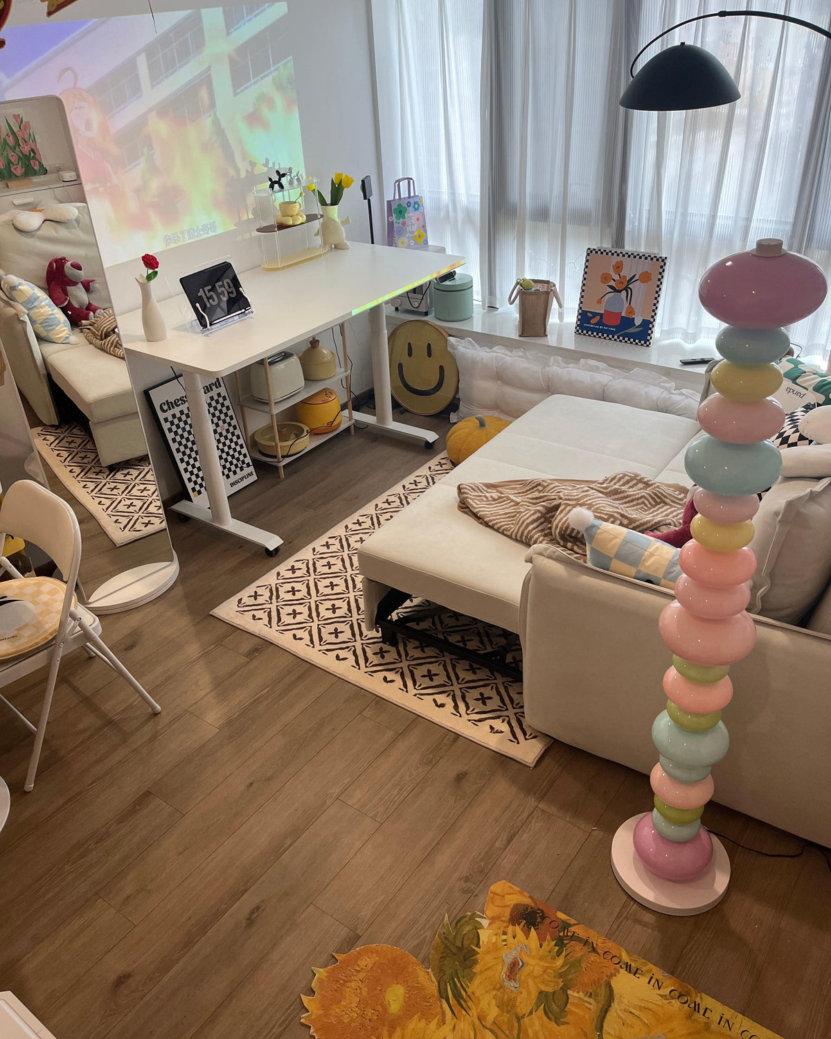 Avelare Marmeren Atristic vloerlamp