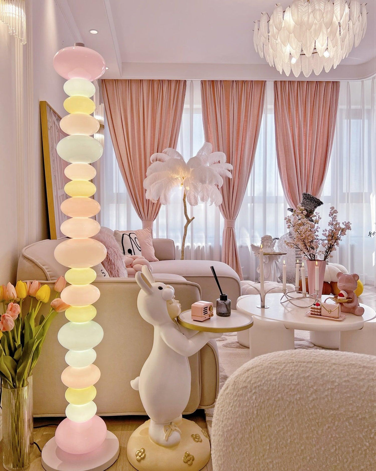 Avelare Marmeren Atristic vloerlamp