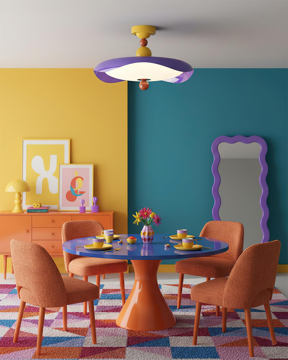 Zélie Pop-plafondlamp