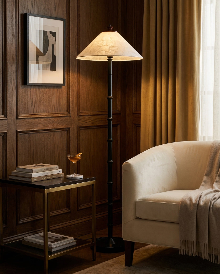 Veleelia vloerlamp