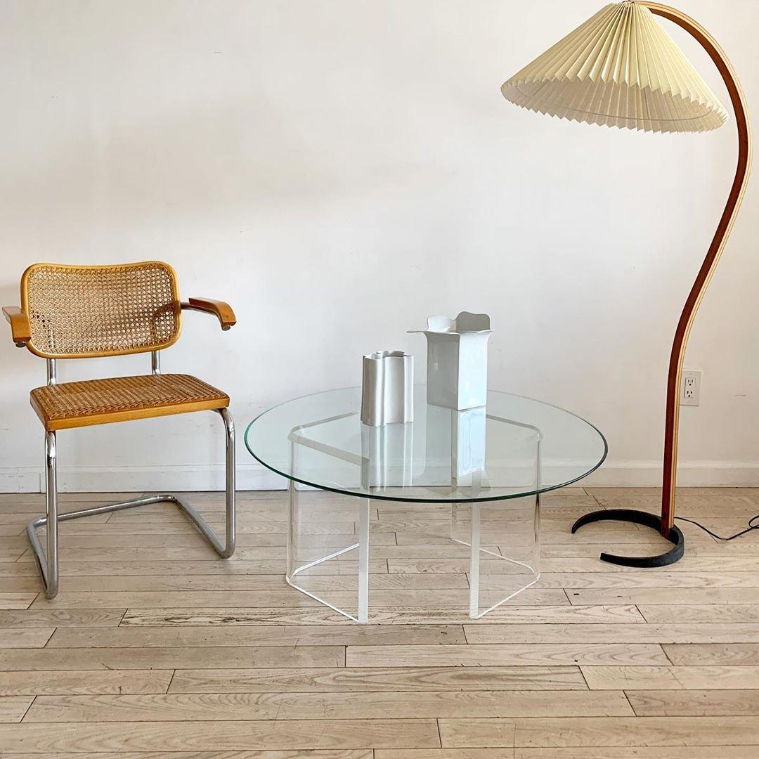 Viaro houten vloerlamp