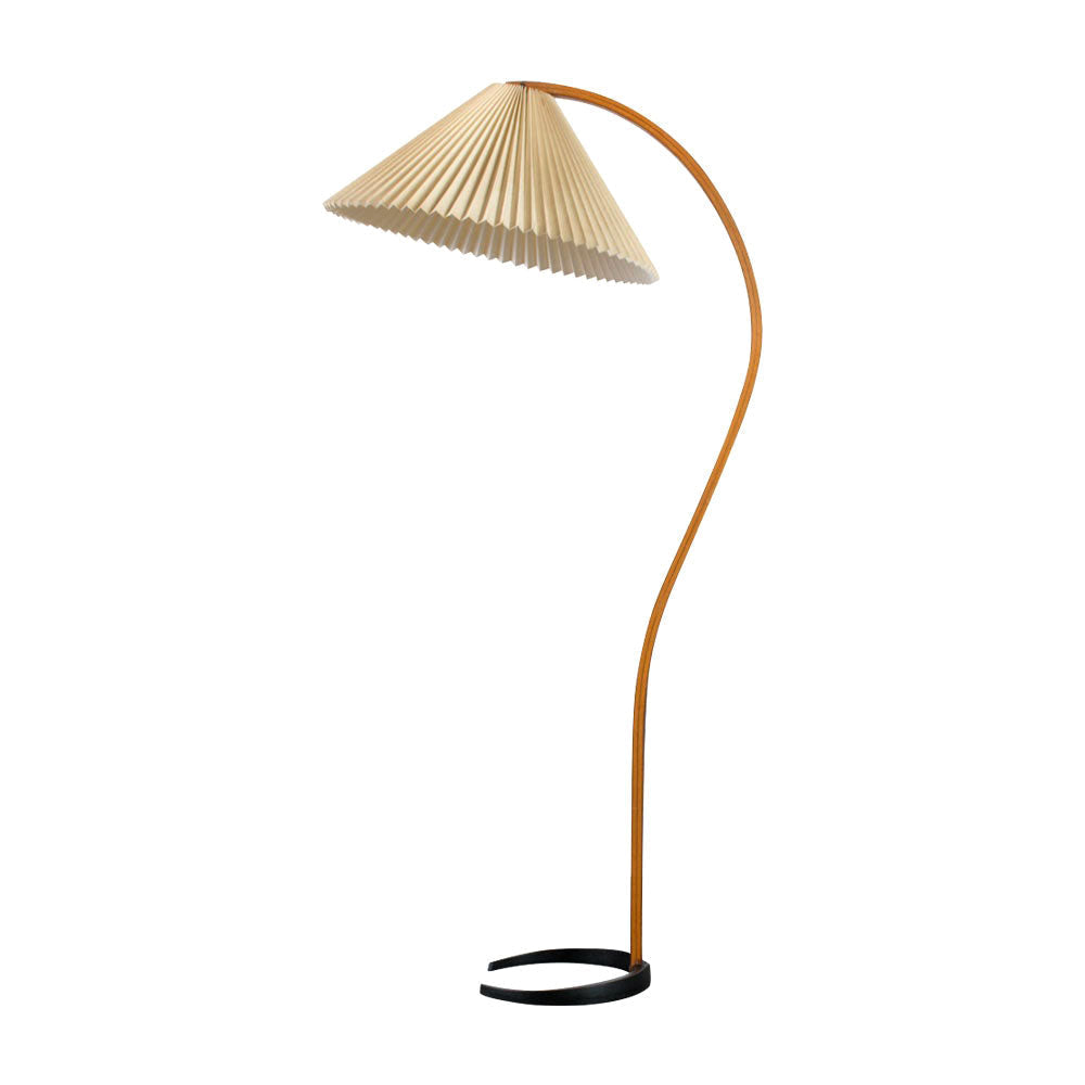Viaro houten vloerlamp