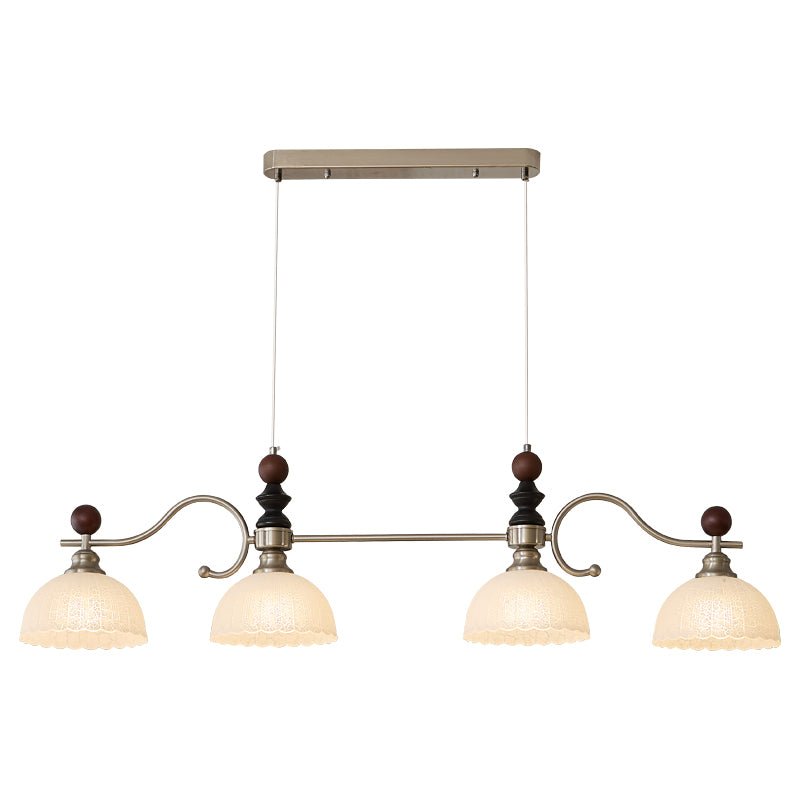 Ivvinisra elegantie Vintage Island Houten hanglamp