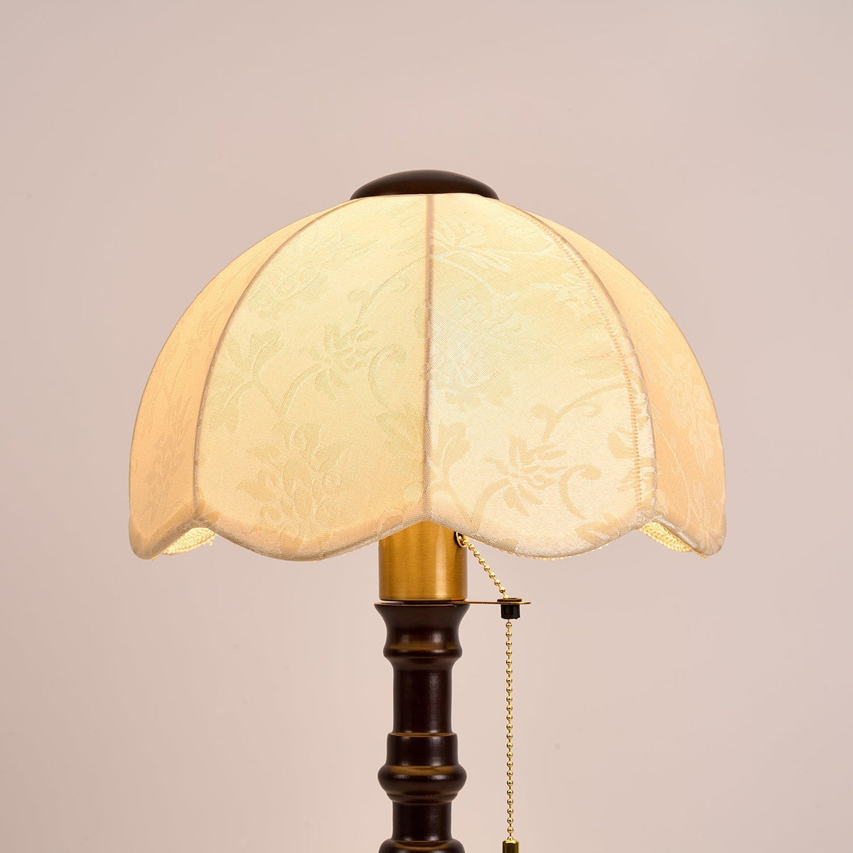Beckett Vintage Houten tafellamp