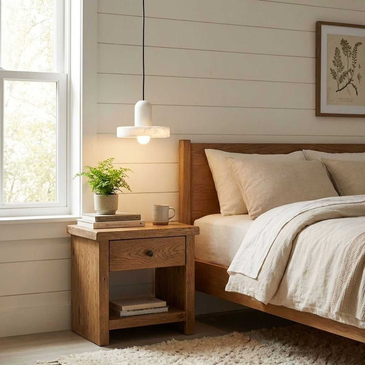 Carrara albasten hanglamp