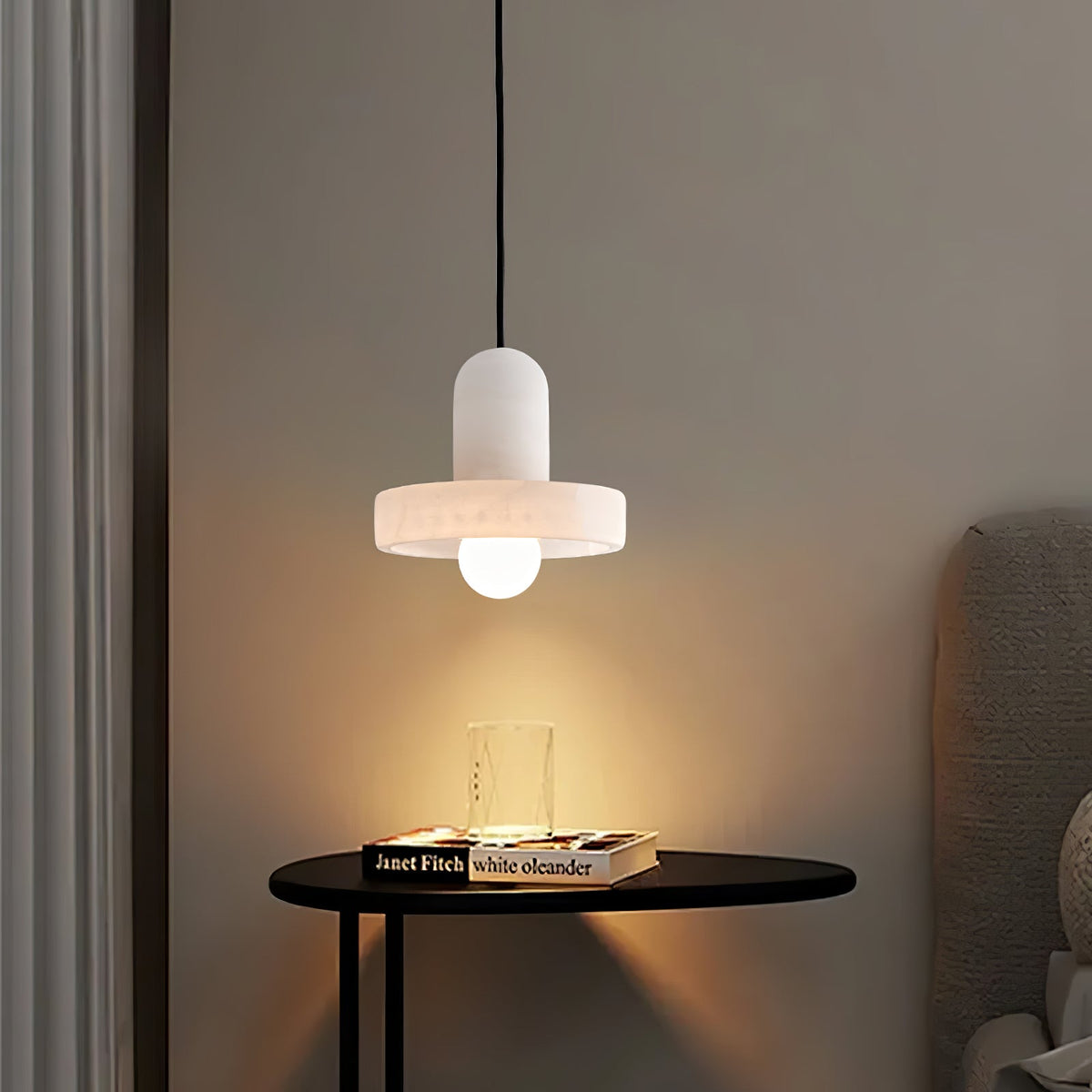 Carrara albasten hanglamp
