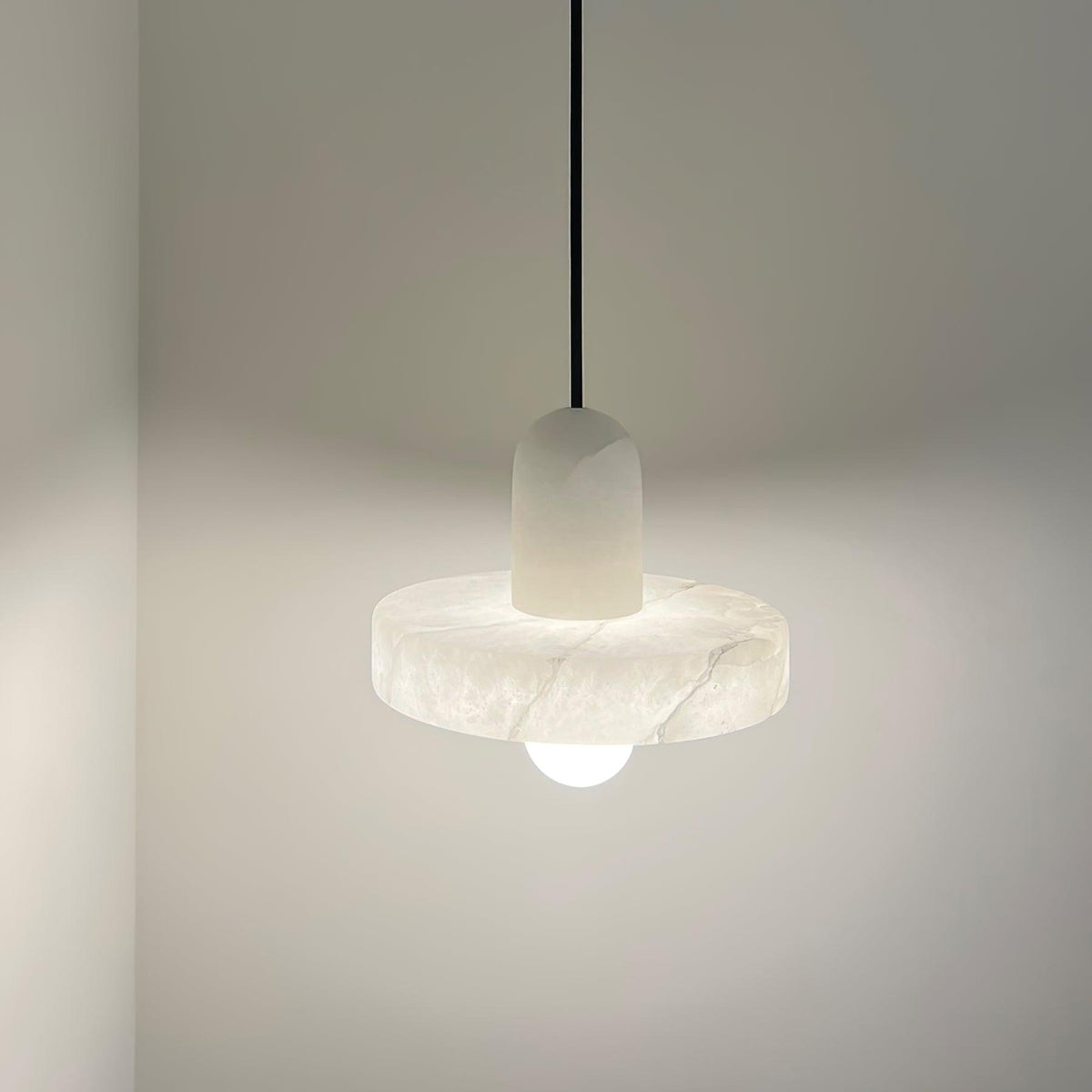 Carrara albasten hanglamp