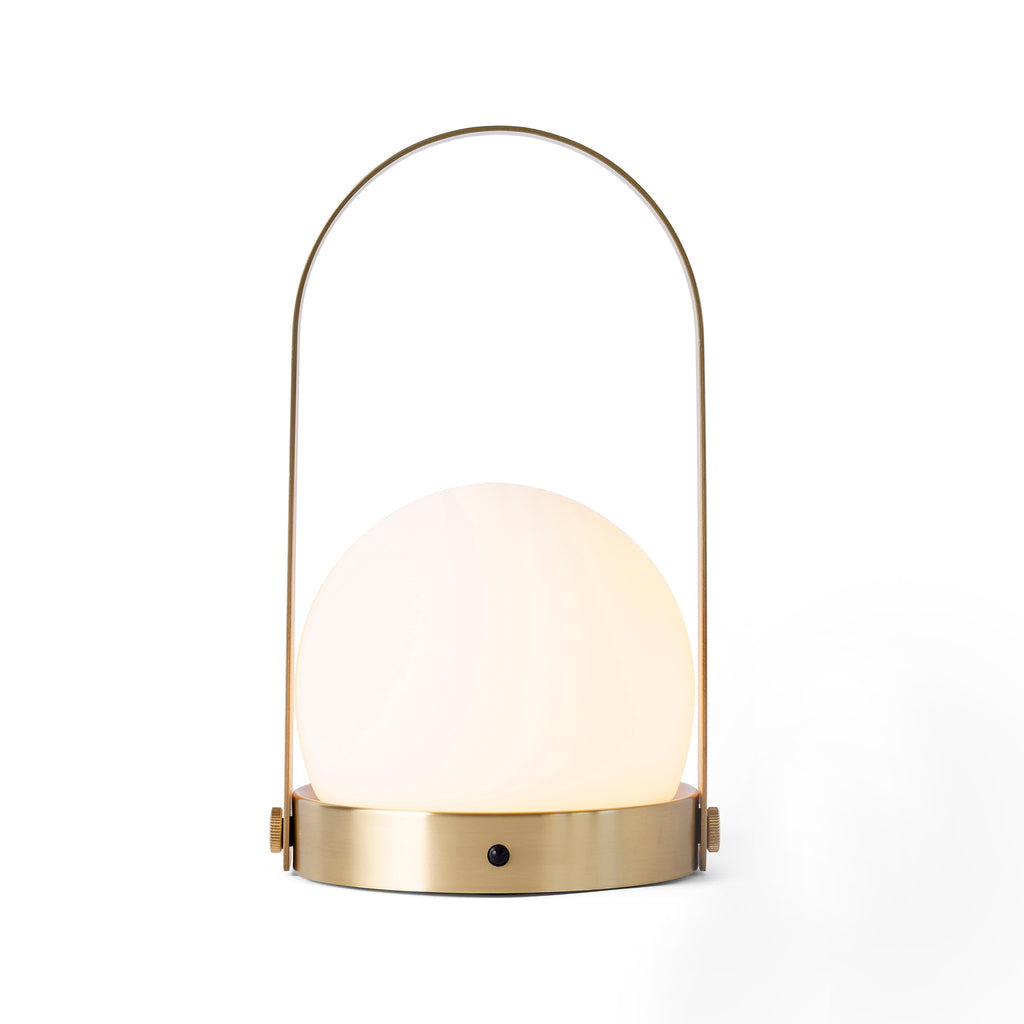 Zenon Minimalistische glazen tafellamp