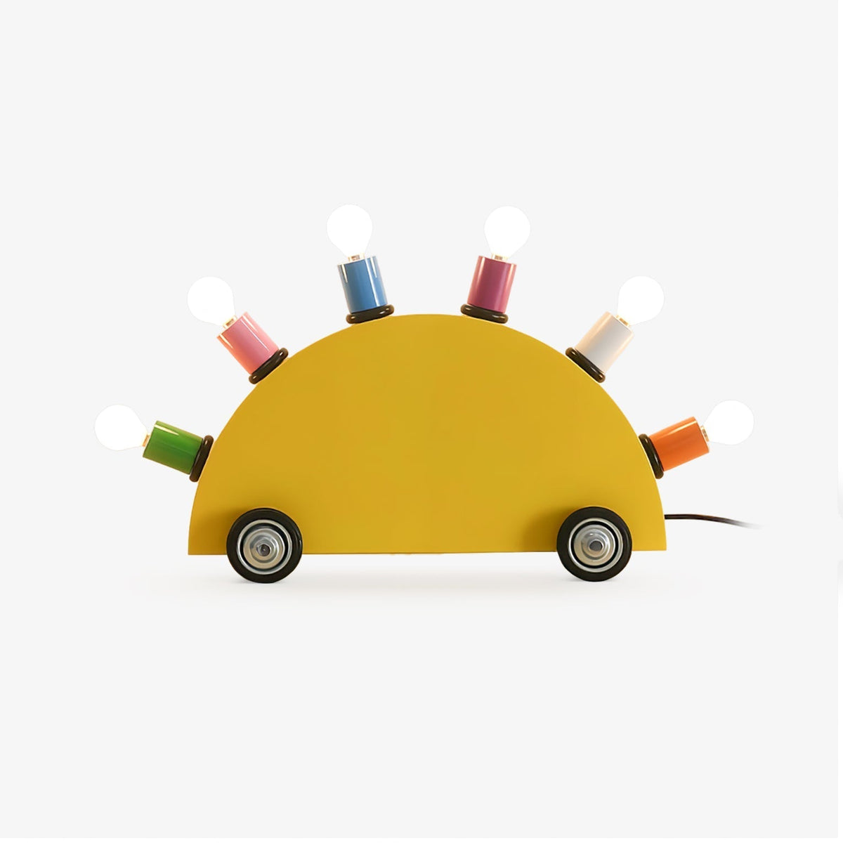 Mirerette tafellamp kleurrijk auto kinderkamer