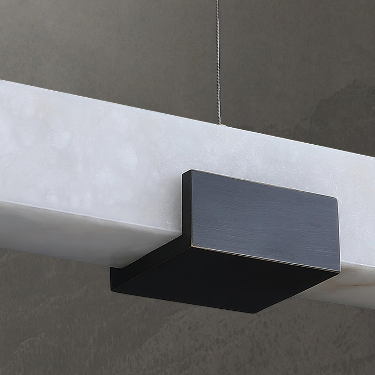 Mivel Minimalistische hanglamp van albast