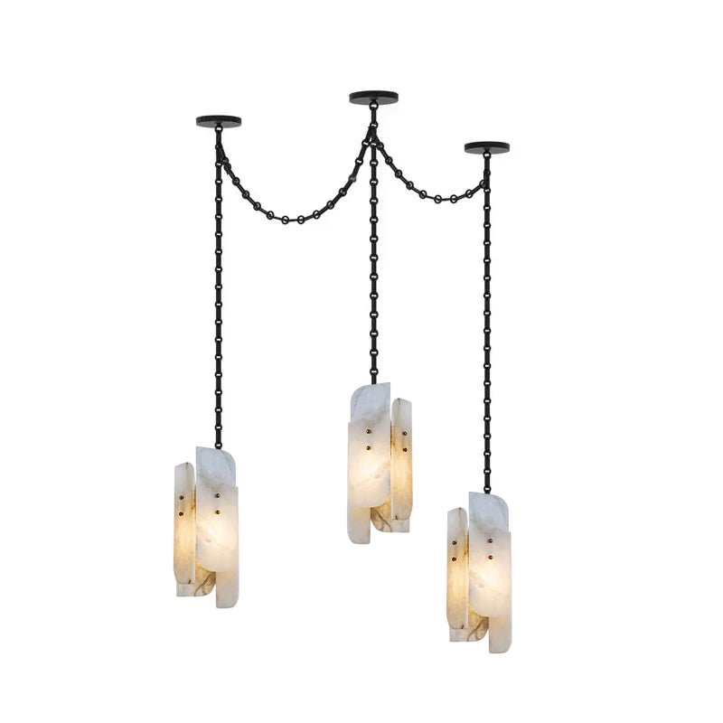 Aurevian Cascading Chain Cluster Kroonluchter