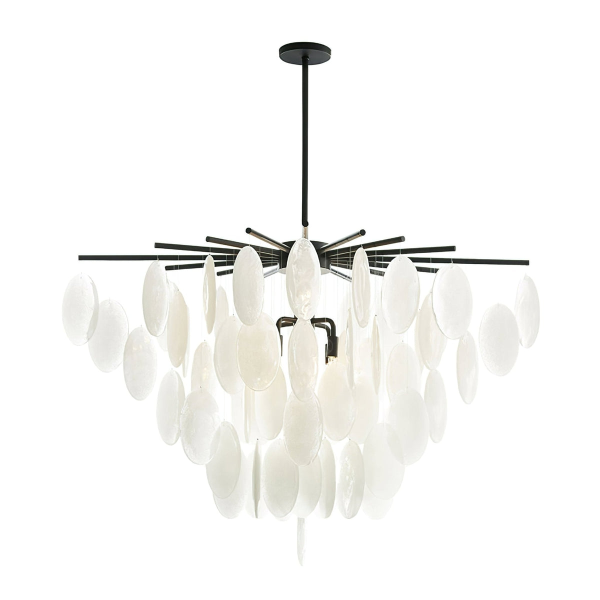 Isaiah luxe glas kroonluchter